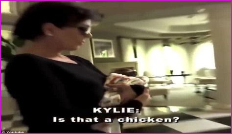 Kylie Jenner: Is That a Chicken?!