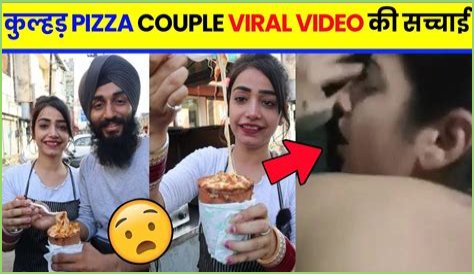 Why is the viral video about Pizza Kulhad couple?